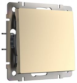 Выключатель одноклавишный без рамки Werkel шампань W111001