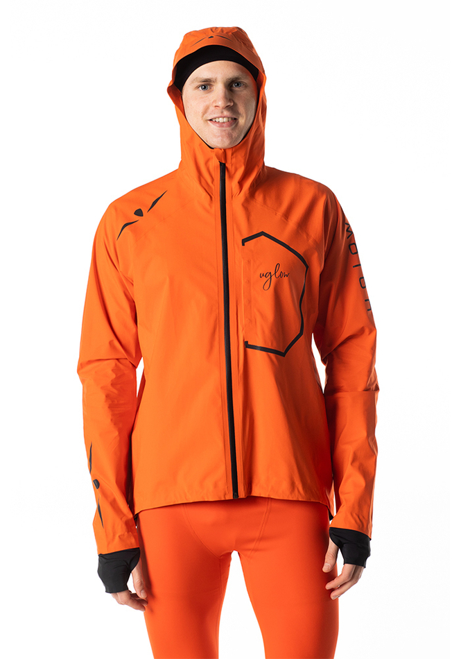 КУРТКА МУЖСКАЯ RAIN JACKET 25K WR / 35K MVP | TANGERINE