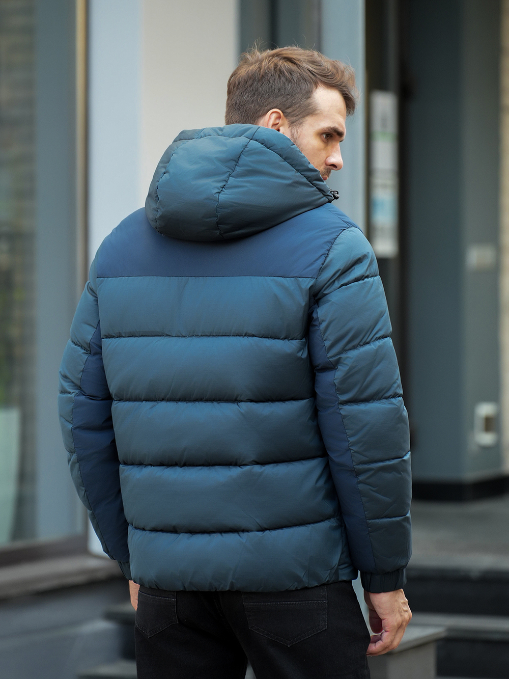 Куртка мужская зимняя Black Vinyl цвет Джинс