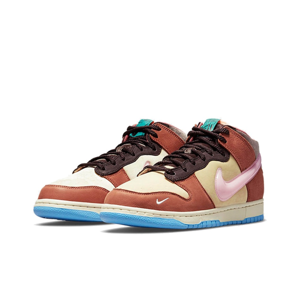 Кроссовки Nike Social Status x Dunk Mid 'Chocolate Milk' DJ1173-700