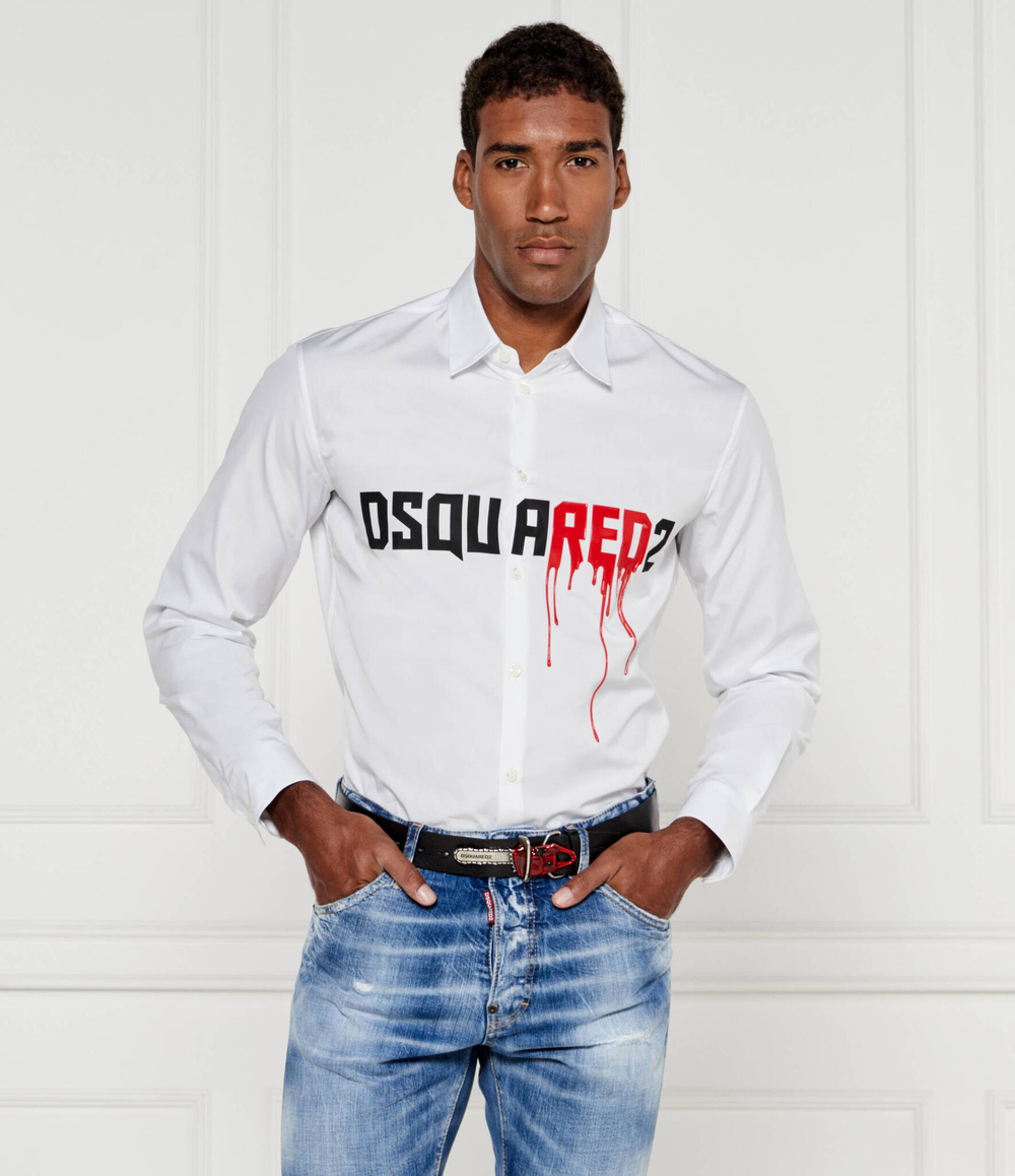 Рубашка Horror Dsquared2 - белый(S74DM0863 S36275)