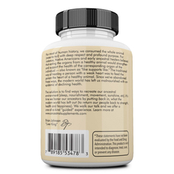 Grass Fed Desiccated Beef Liver Capsules