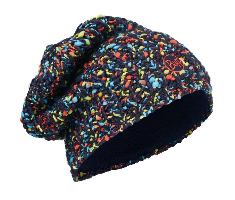Шапка вязаная с флисом Buff Yssik Dark Navy Фото 1
