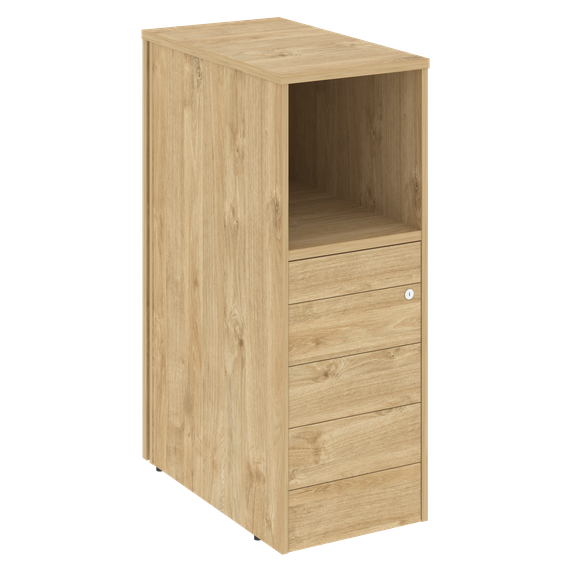 Оникс Тумба 5 ящиков TIP-ON завершающая, левая O.R-TV-5 TIP (L)  436*767*1185