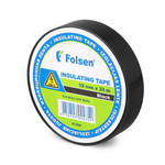 Изоляционная клейкая лента из ПВХ Folsen® 01260, 25ммХ20м, 120мкм