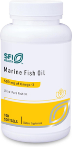 Klaire Labs - Marine Fish Oil - 100 softgels