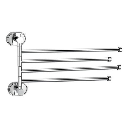 Hansen Полотенцедержатель поворотный четверной HA31014, хром