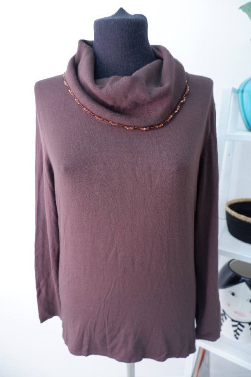 Водолазка шоколадная 46/48 размер