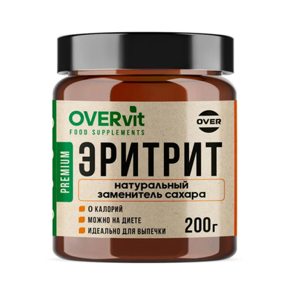 Эритрит OVERvit, 200 гр