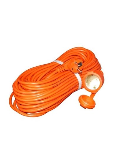 Удлинитель-шнур 1х10м с заземл. 10А IP54 УШ-10 ПВС 3х0.75 с защ. крышкой UNIVersal 9632008