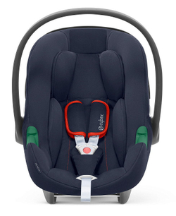 Коляска 3 в 1 Cybex Priam IV Rosegold complete и автокресло Aton B2 i-Size Bay Blue Sepia Black