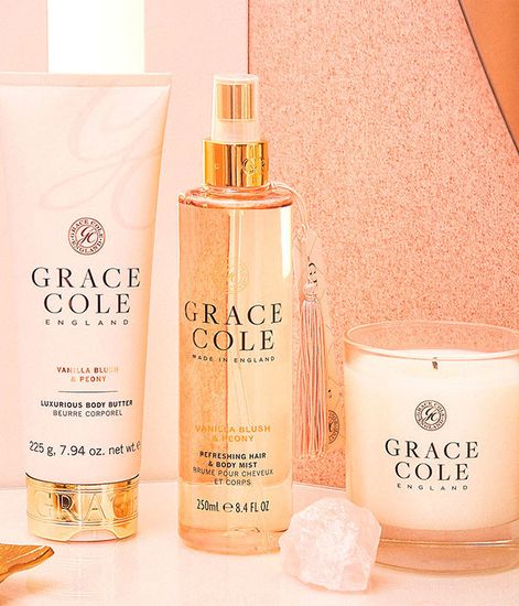 Ваниль и пион масло для тела, Grace Cole