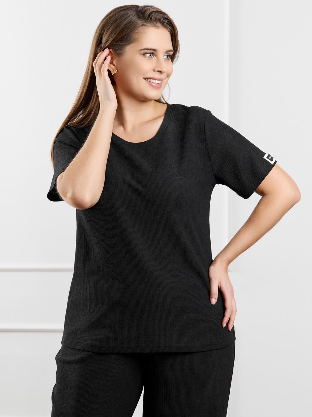 Футболка Рената-4 Виотекс ЧЁРНЫЙ