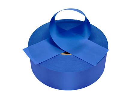 Лента плиссированная для наградных розеток. 069 синяя