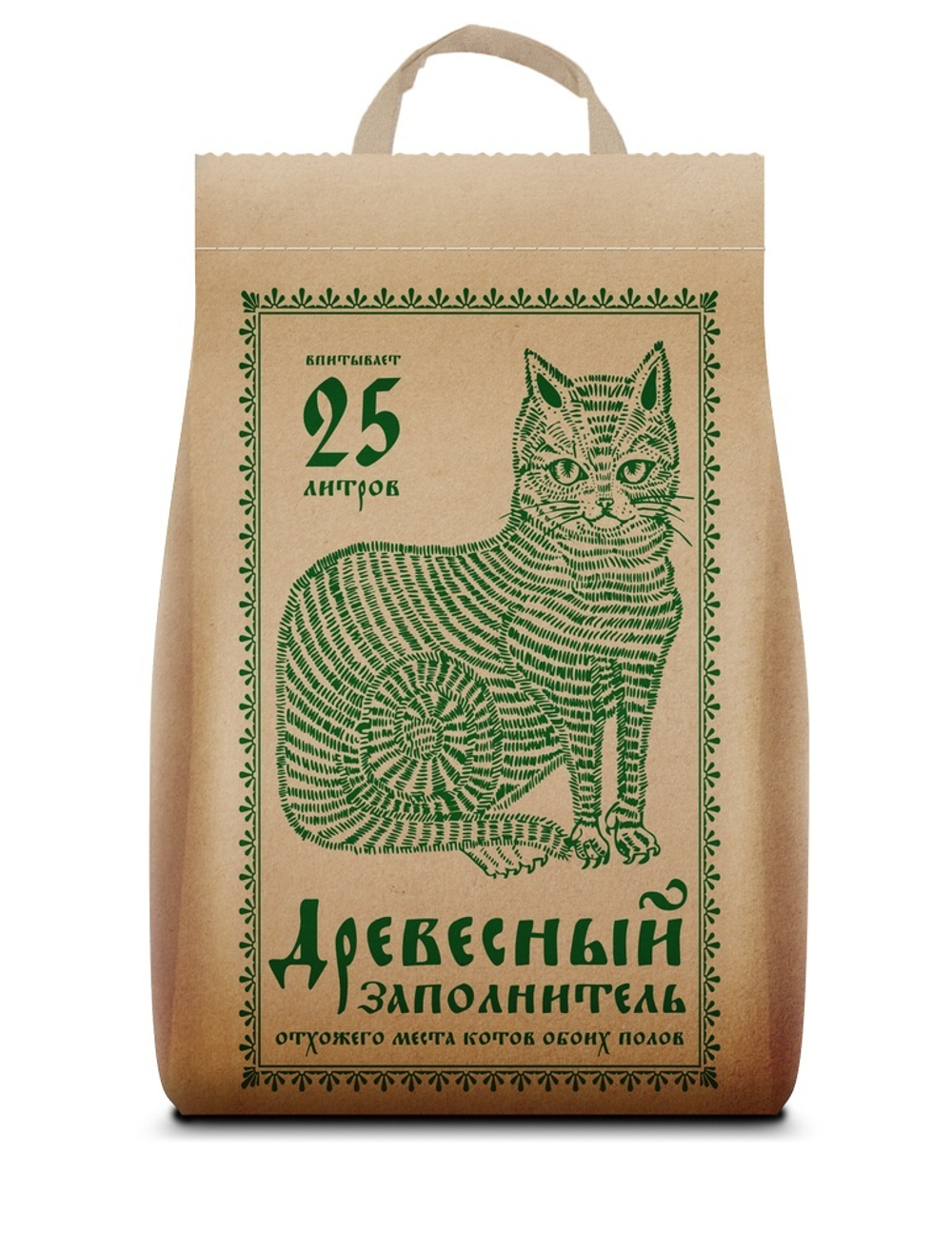 No name наполнитель для кошек древесный