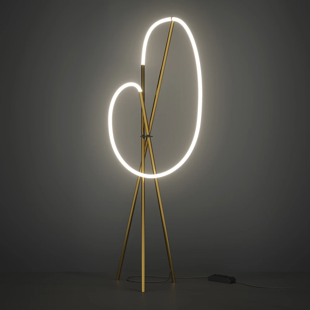 Торшер Maytoni CROCHET MOD369FL-L36BS3K