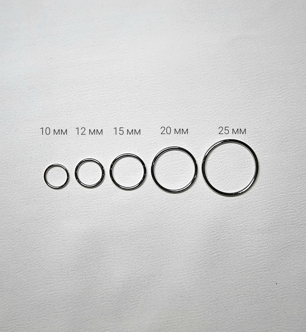Кольцо серебро 20 мм