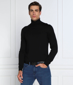 Хлопковый гольф musso-p BOSS BLACK - черный(50468262)