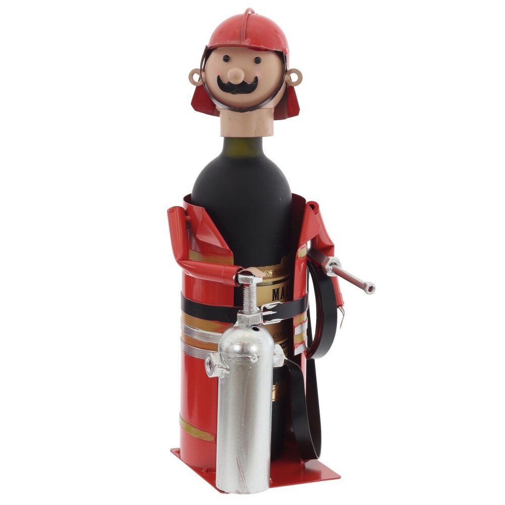 GAEM Подставка для бутылки "Пожарный", D 9 см, L14 W13,5 H19,5 см