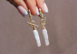 Серьги Жемчужные