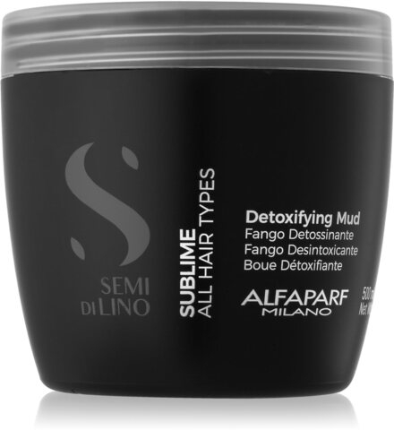 Alfaparf Milano Semi di Lino Sublime - детоксицирующая маска для всех типов волос /   500  ml  / GTIN 8022297018225
