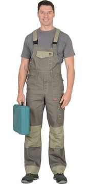 Полукомбинезон "Сириус-Вест-Ворк" (оливковый/с.оливковый)