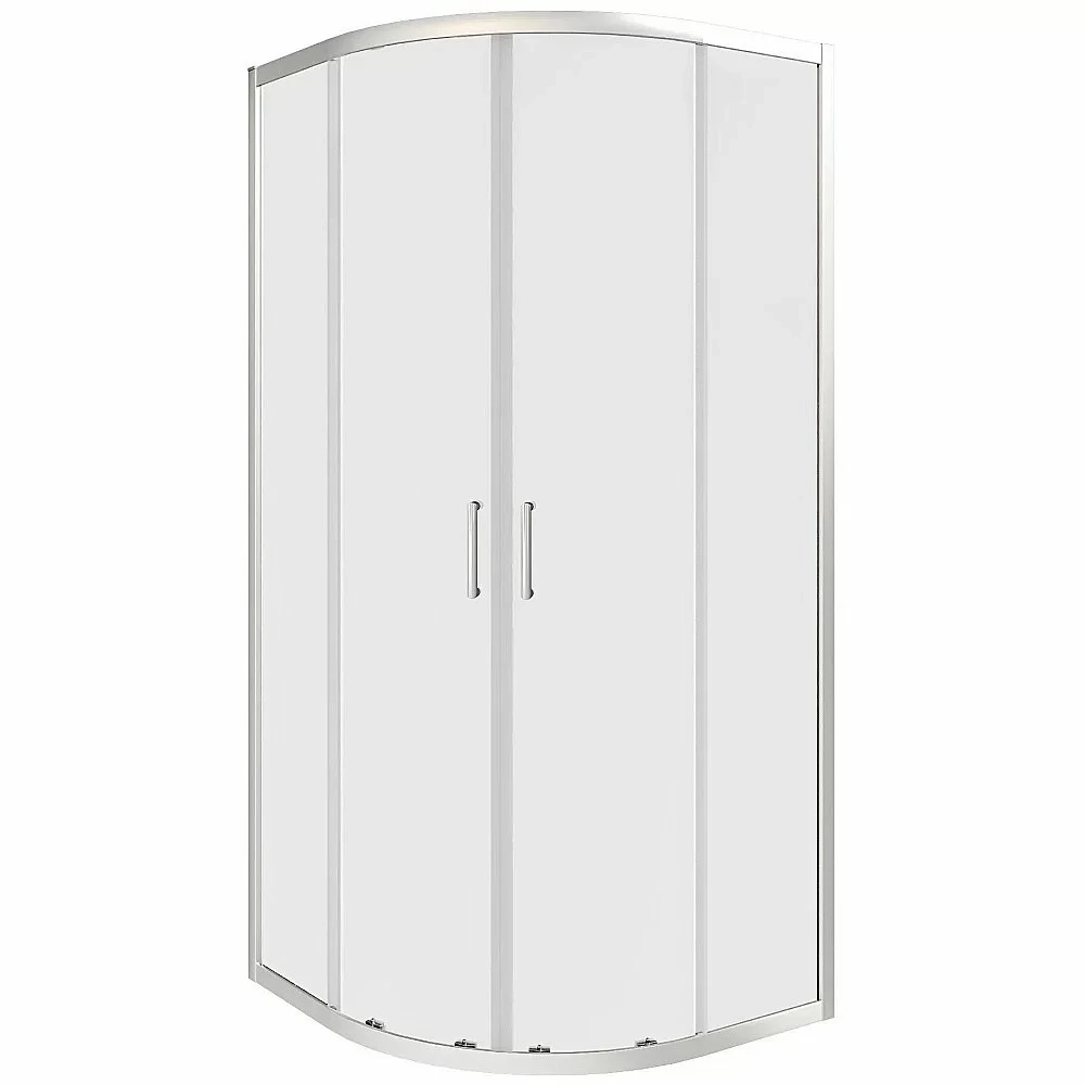 Душевой уголок Good Door Cube 80х80 КУ00001 стекло прозрачное/профиль хром