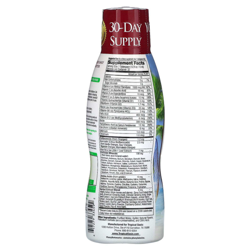 Tropical Oasis, мультивитамины и минералы премиального качества для взрослых, 480 мл (16 жидк. унций)