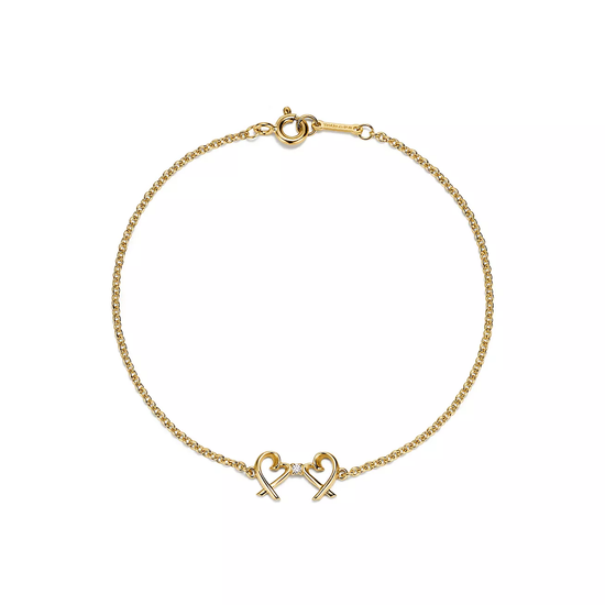Браслет Double Loving Heart Tiffany&Co