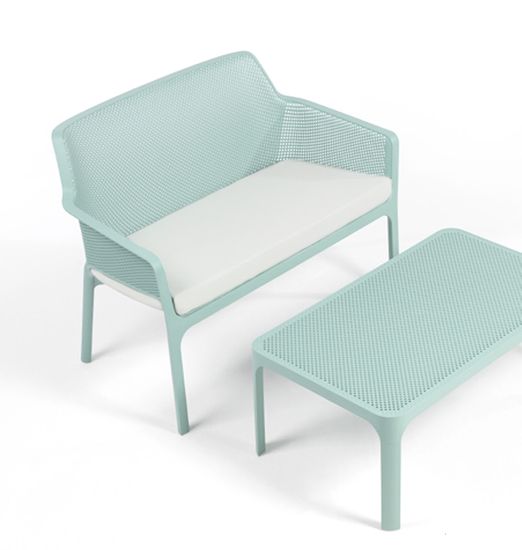 Подушка для дивана Net Bench белая