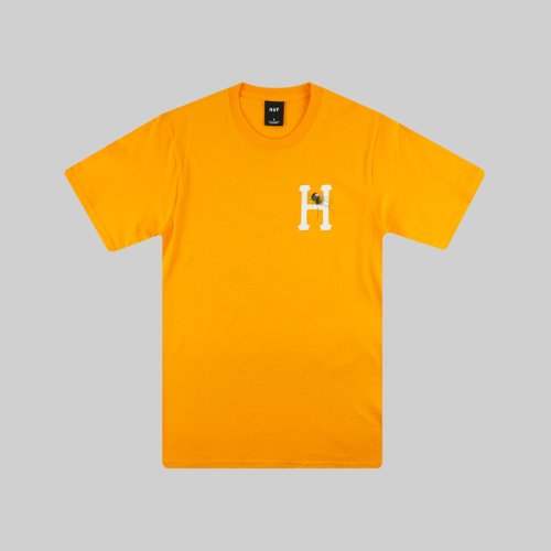 Футболка мужская HUF Prey Classic артикул:TS01515 GOLD - купить в магазине Дайс