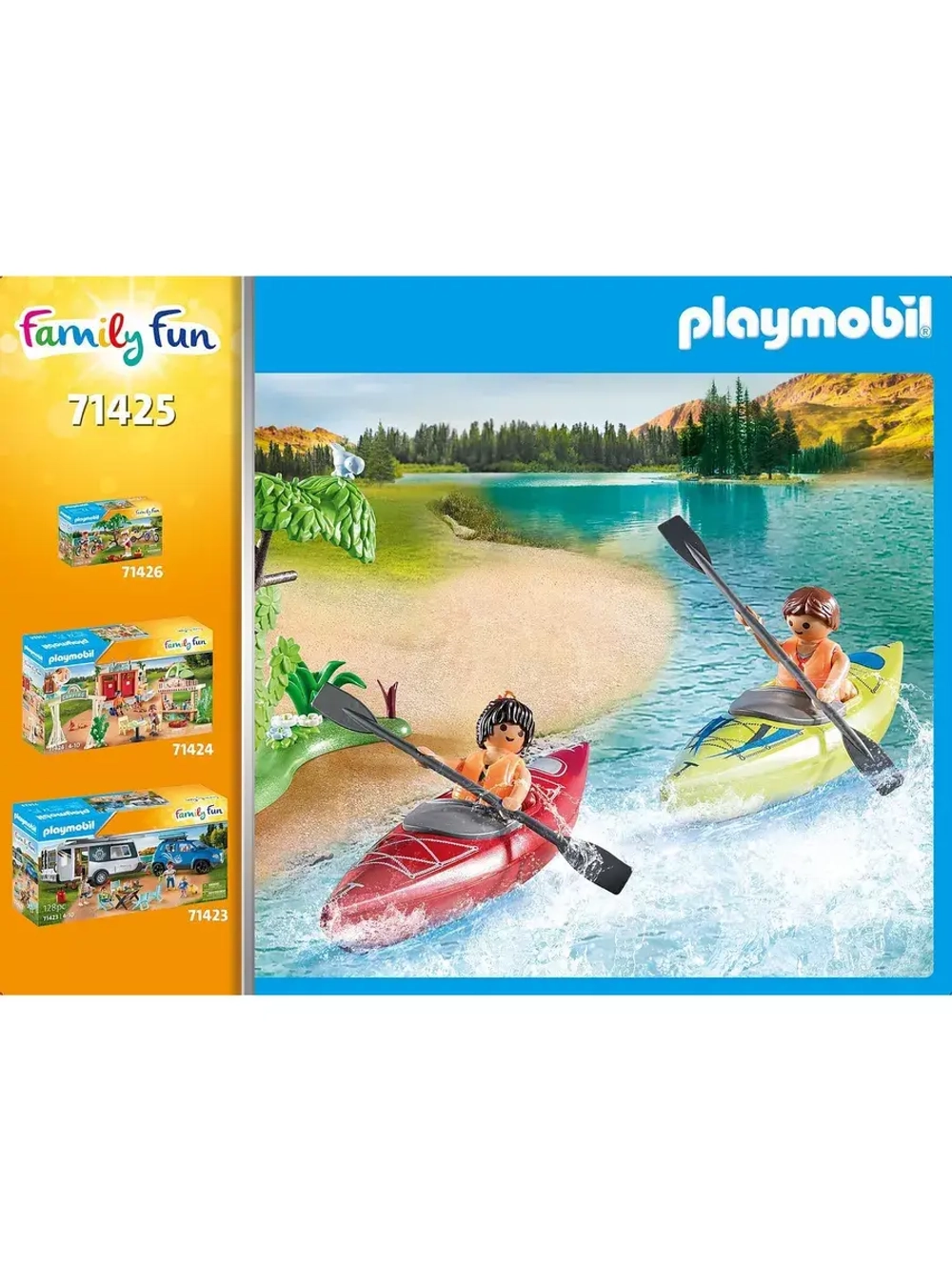 Семейное развлечение Палатка для кемпинга Playmobil 71425