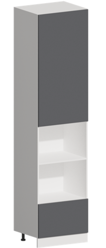 Кухня Модуль ШП 606НМ Ликата / Графит Софт