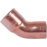 Угол однораструбный под пайку, Ду 6-108, 45°, тип 5040 (S370V) Sanha