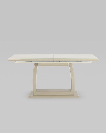 Стол обеденный Орлеан раскладной 160-215*90 бежевый