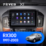 Teyes X1 9" для Toyota Harrier, Lexus RX 300 1997-2003