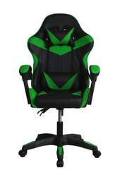 Кресло игровое Gramber Е07 Экокожа черная/Экокожа зеленая