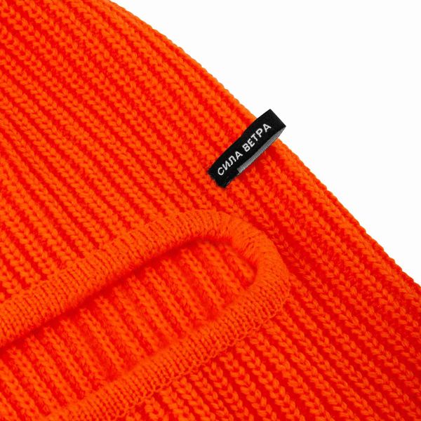 Балаклава оранжевая - фото 3