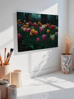 Картина на стену 40 X 50 Тюльпаны