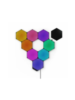 Стартовый набор Nanoleaf Shapes Hexagon Black 9 панелей черный (NL42-0102HX-9PK)