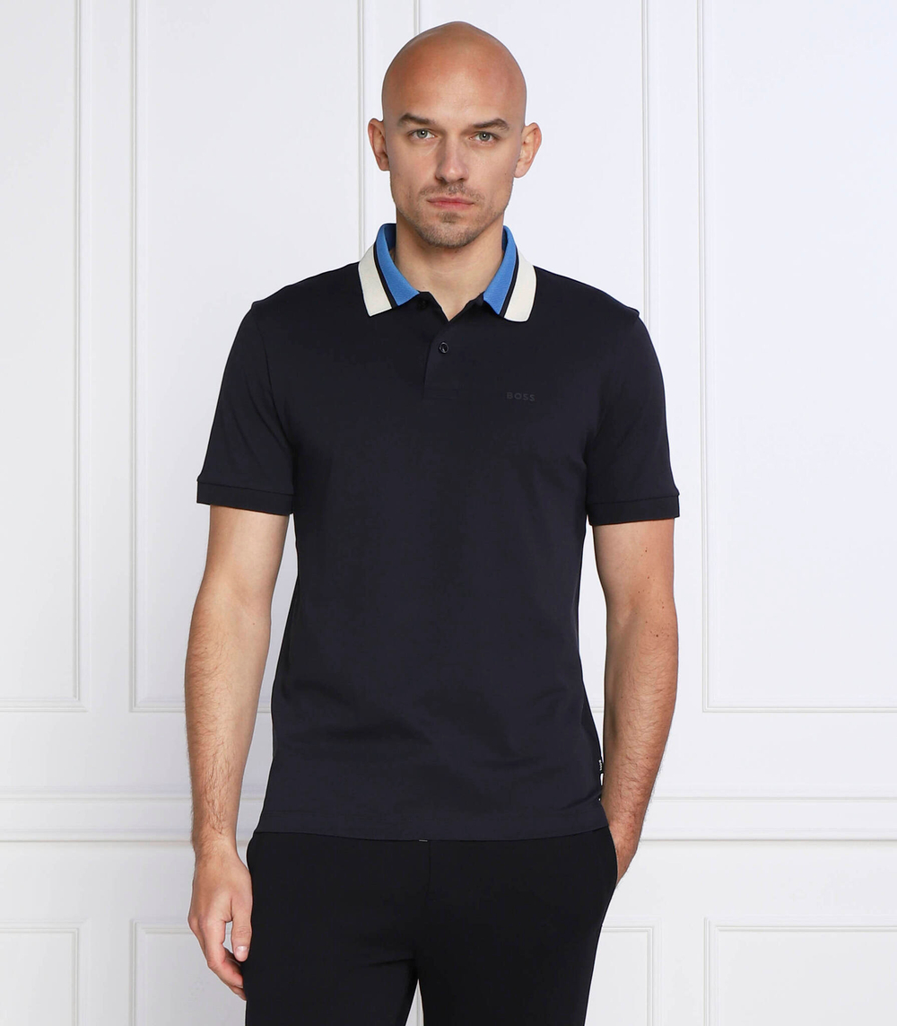 поло parlay 173 BOSS BLACK - темно-синий(50481614)