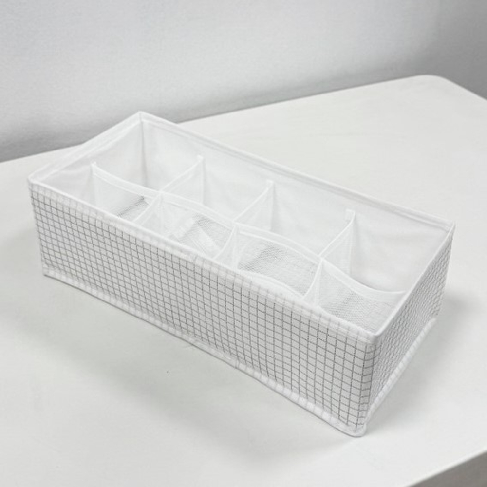 Коробка с отделениями Ytterån, 8 отделений, 32х15х10, полиэстер