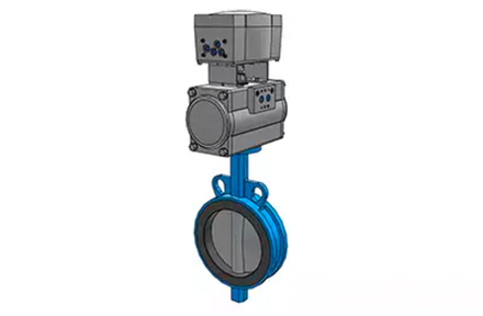 Дисковый затвор DN150