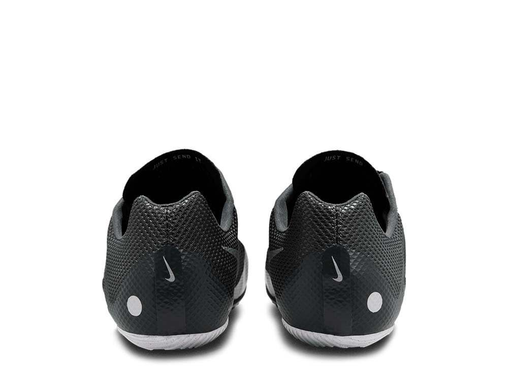 Шиповки беговые Nike Zoom Rival Sprint U Черно-Серебряные