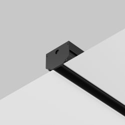 Комплект заглушек к шинопроводу для монтажа в натяжной ПВХ потолок Maytoni   TRA034EC-SCH-42B