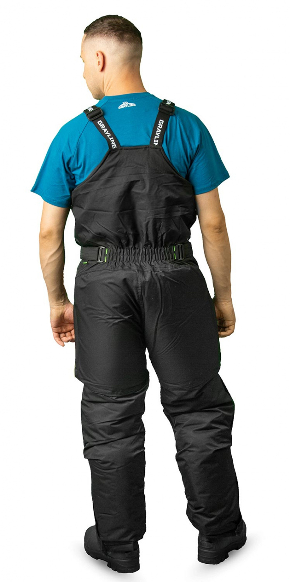 Костюм Селигер (кошачий глаз, зелено-черный) GRAYLING Новатекс