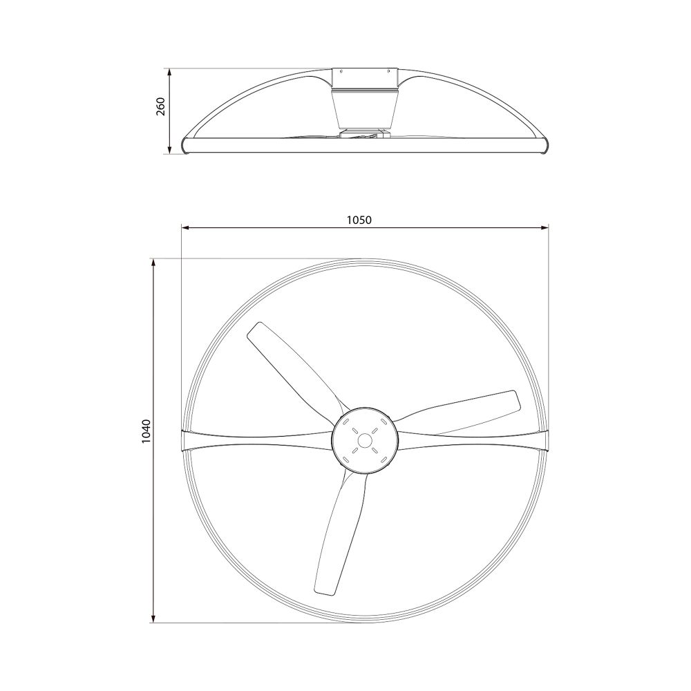 7532 Люстра потолочная-вентилятор NEPAL