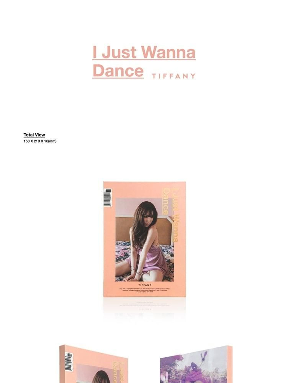 Альбом TIFFANY (GIRLS' GENERATION) - I JUST WANNA DANCE 1st Mini Album