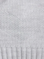 Шапка для девочки с ушками осенняя