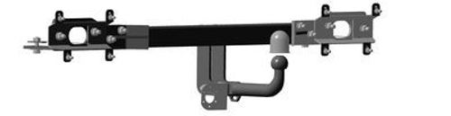 Фаркоп WESO 9014-A на Geely Atlas-